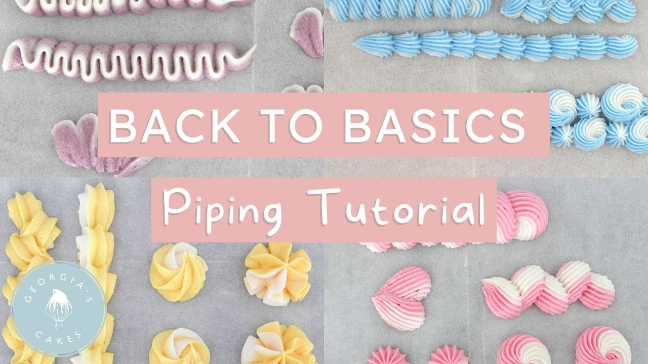 Piping Tutorial: Master Perfect Cake Designs ✨