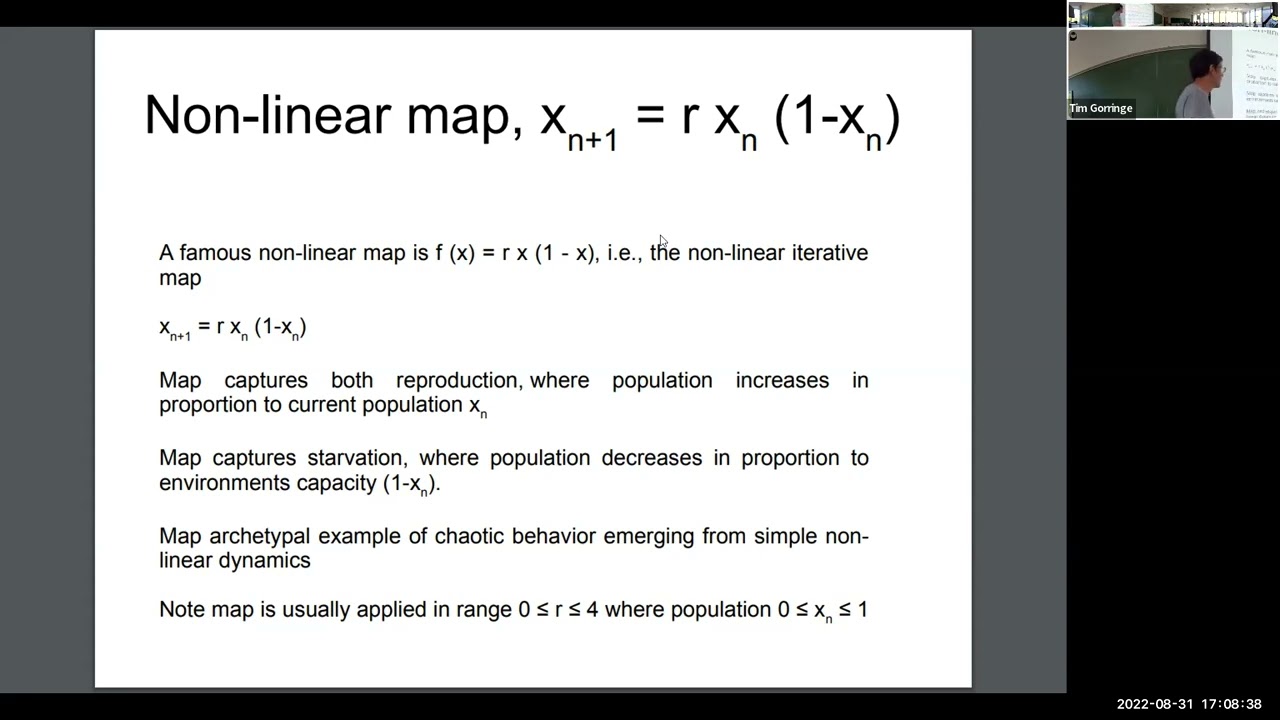 Understanding the Logistic Map: Bifurcations and Chaos Explained 📈