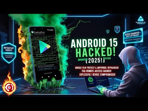 ANDROID 15 HACKED! ⚠️ Metasploit ADVANCED F.U.D PAYLOAD | Google Play Protect & Antivirus DESTROYED!