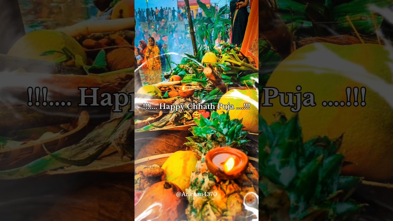 Chhath Puja 2025 Status Video Coming Soon 🌼