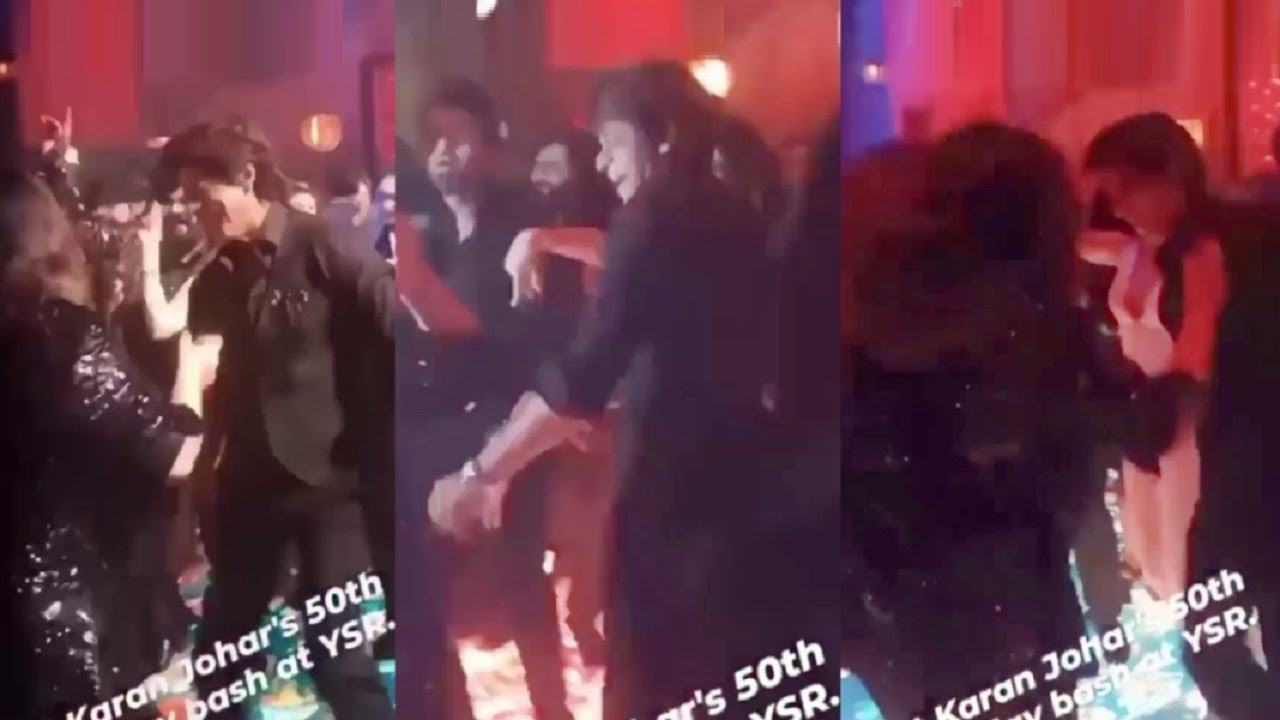 Shahrukh Khan & Rani Mukherjee's Stunning Dance Performance at Karan Johar’s 50th Birthday 🎉