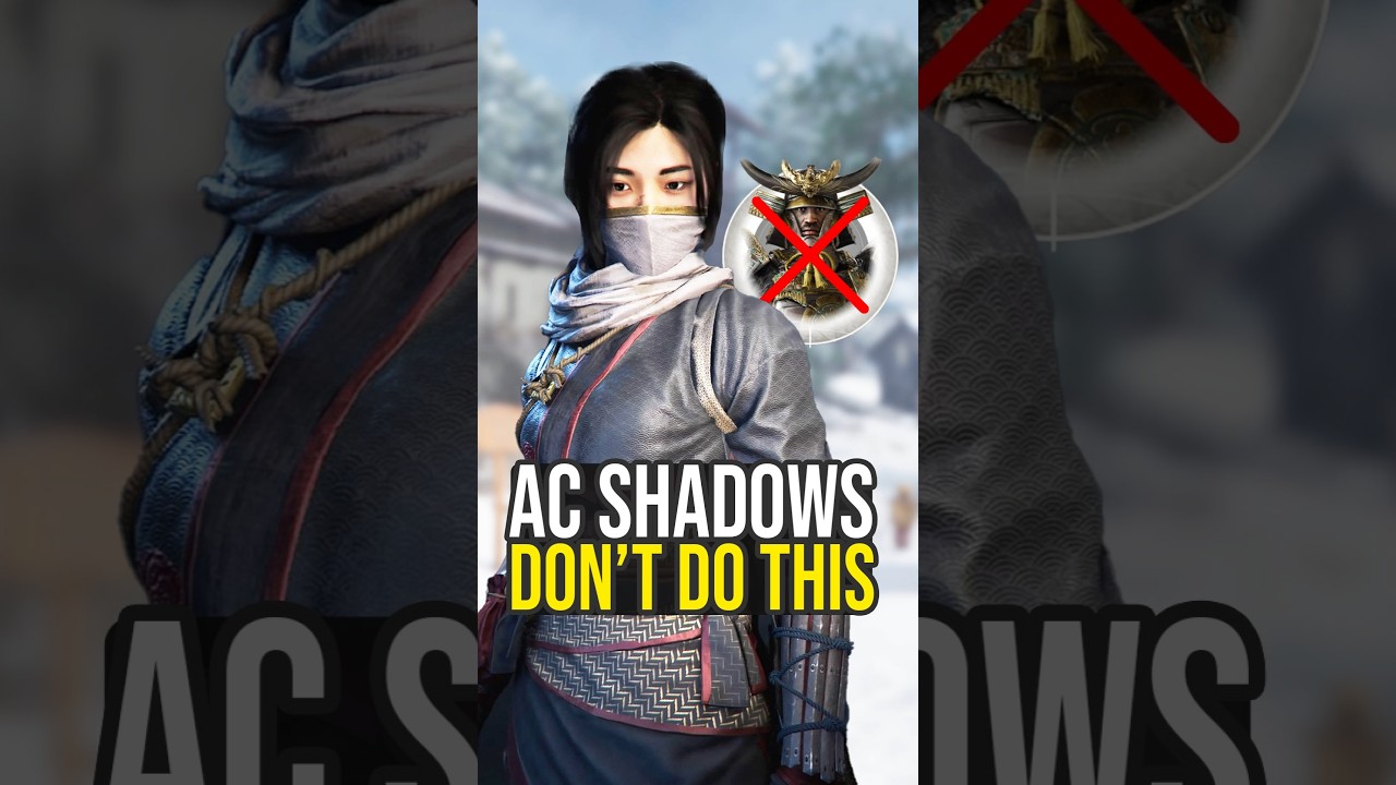 Smart Tips for Playing Assassin's Creed Shadows 🗡️