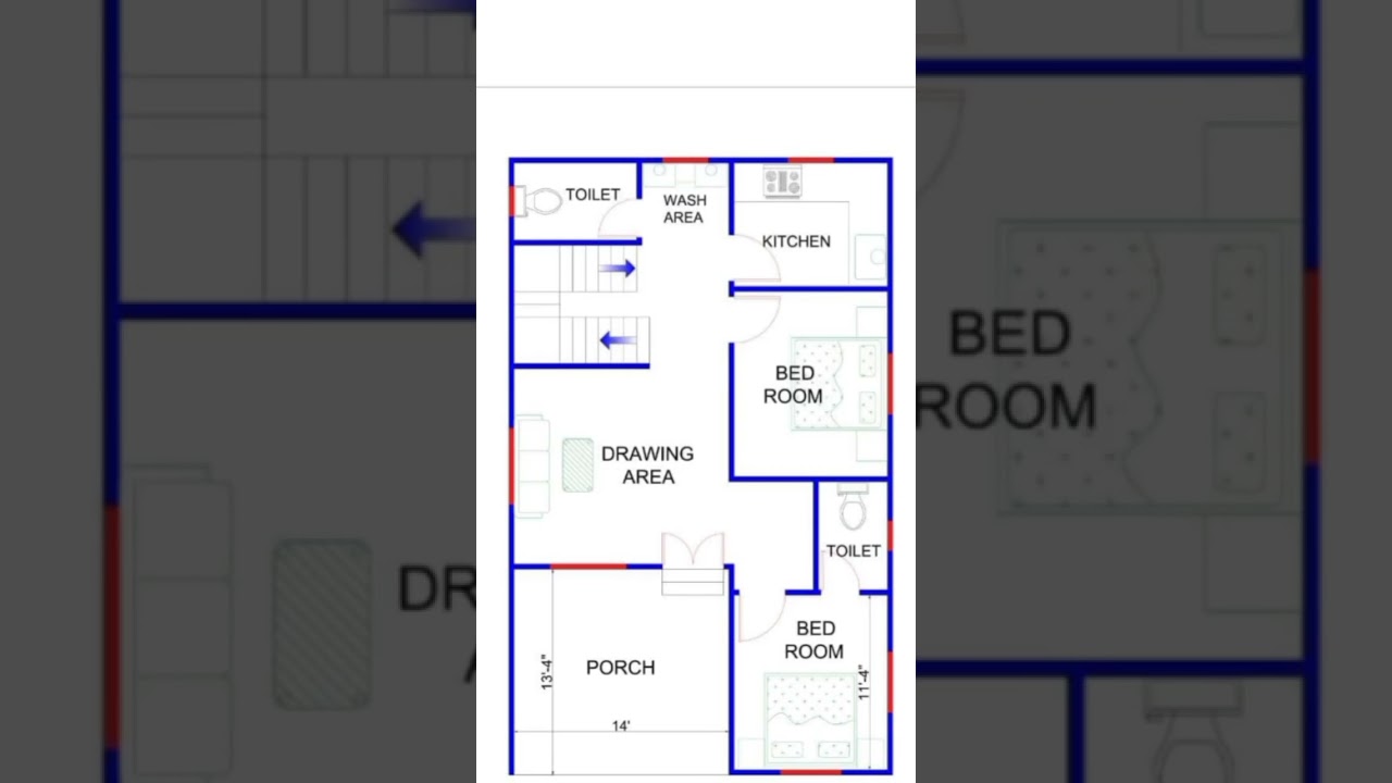 20x30 East-Facing Vastu House Plans 🏡