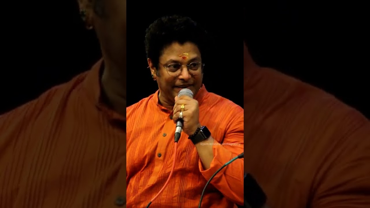 Madhu Balakrishnan at Guruvayur Ekadashi 2022 🎶