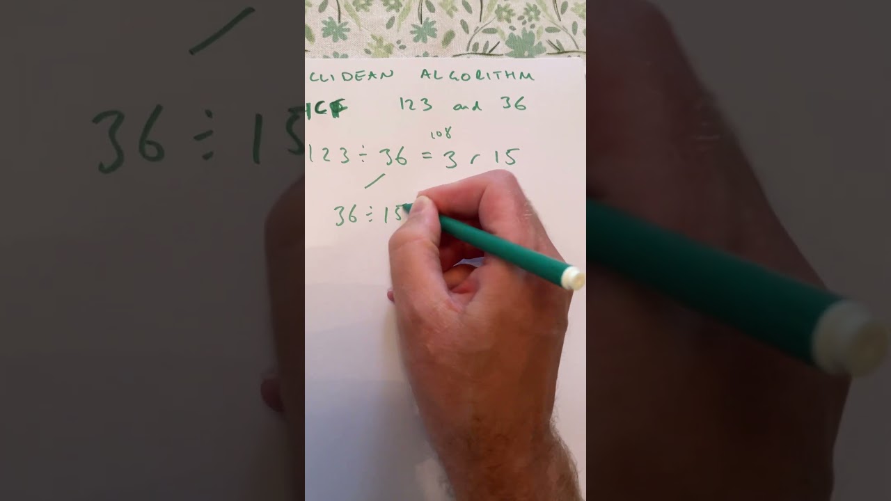Mastering the Euclidean Algorithm: Find the Highest Common Factor 🔍