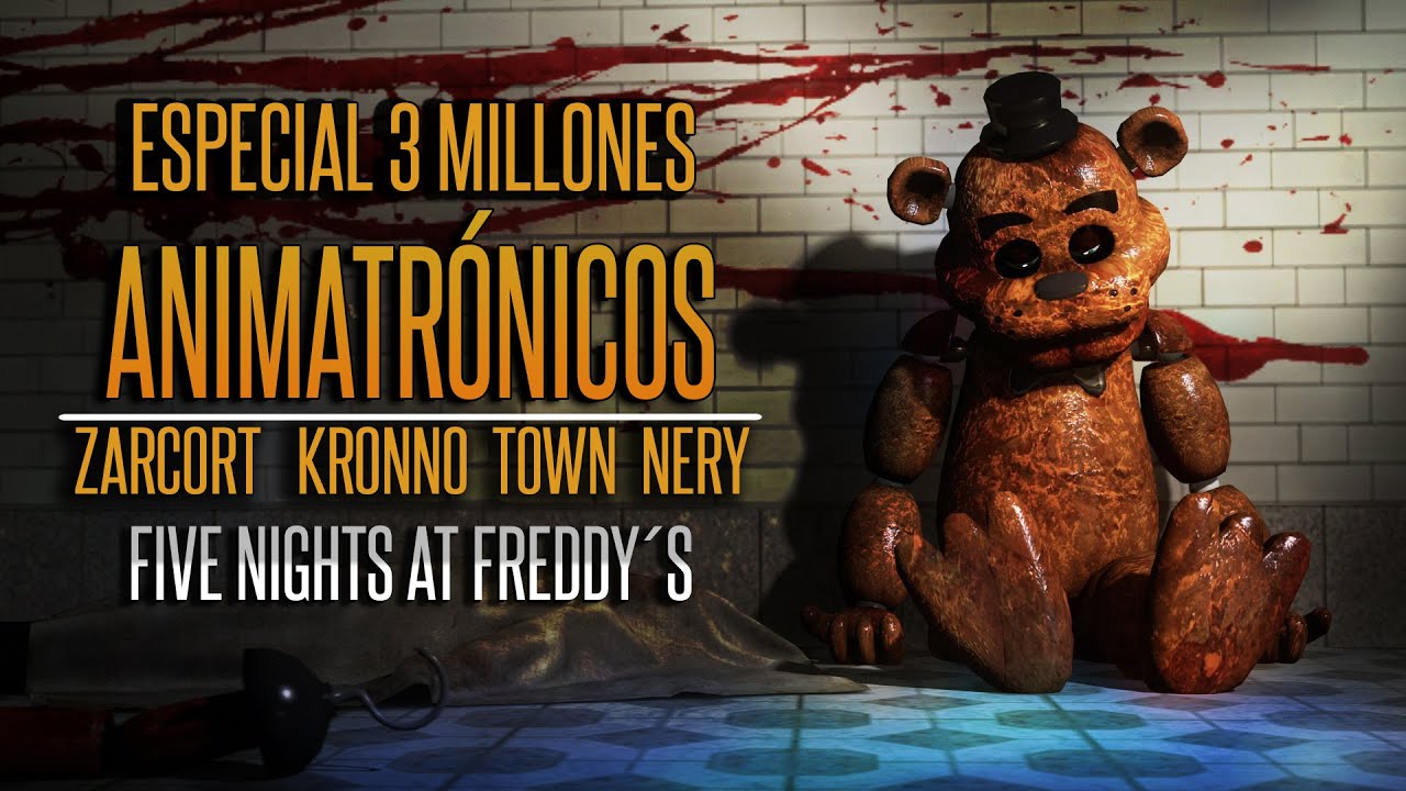 Animatrónicos Rap FNAF | 3 Millones Gracias! 🎉