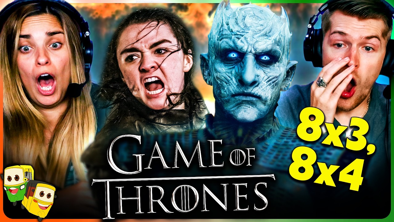 Game of Thrones S8E3 & 8E4 Reaction | First Time Watch