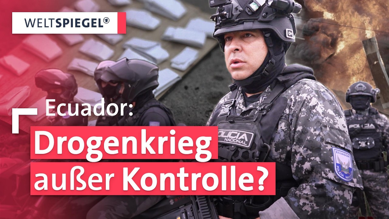 Ecuadors verzweifelter Kampf gegen mächtige Drogenkartelle 🚨
