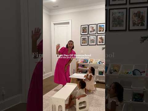 First Day Of Homeschool As A First Time Homeschooling Mom! 📚✏️ #momvlogger