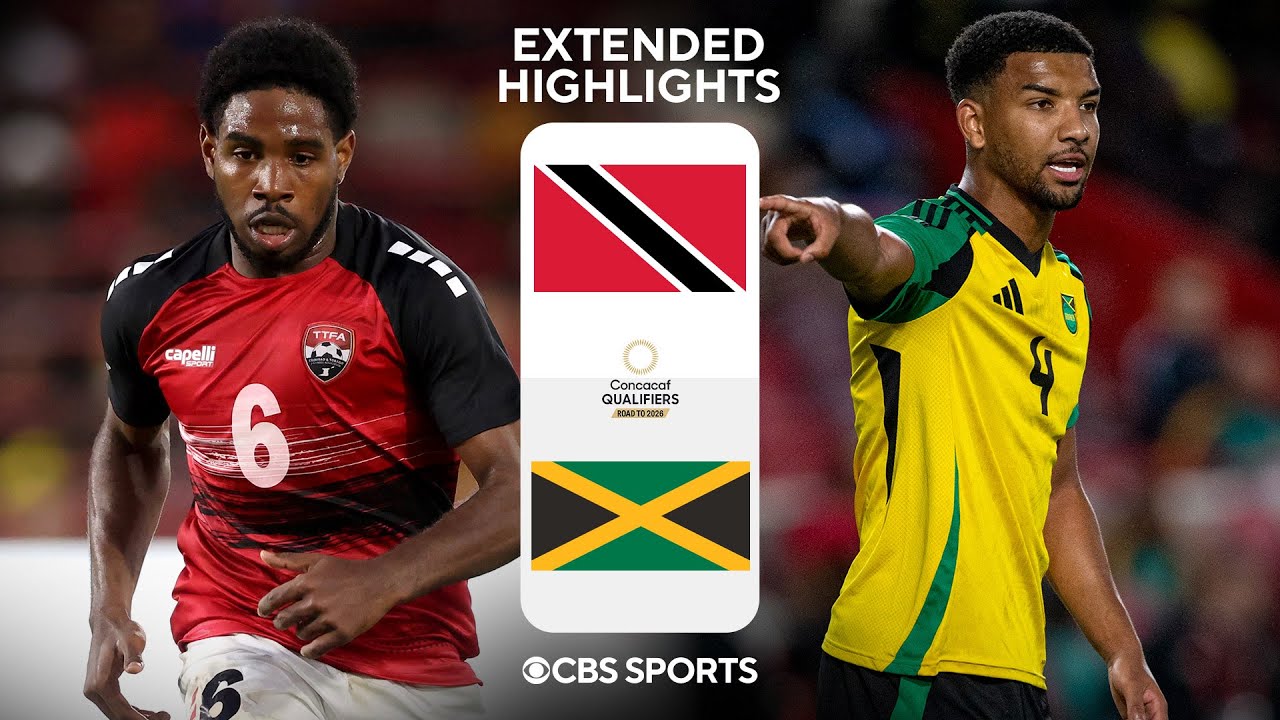 T&T vs Jamaica: CONCACAF Qualifiers Highlights 🇯🇲