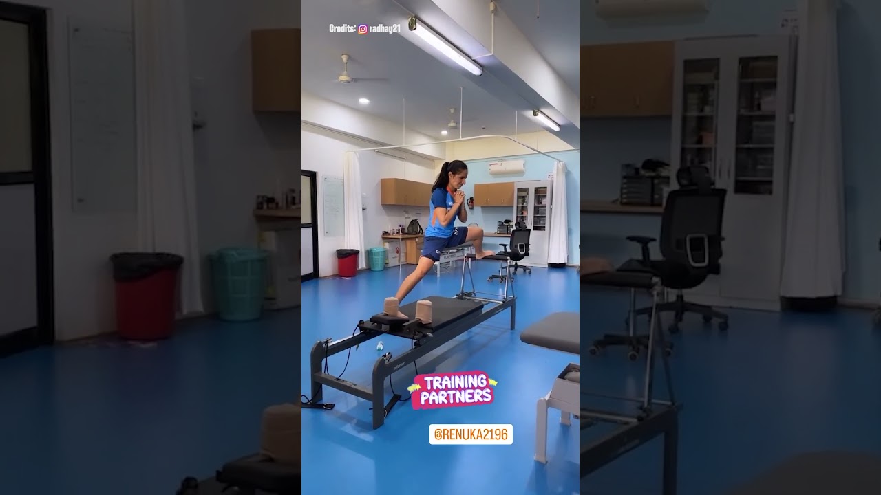 Radha Yadav & Renuka Singh Thakur: Power Duo in Cricket Training 💪