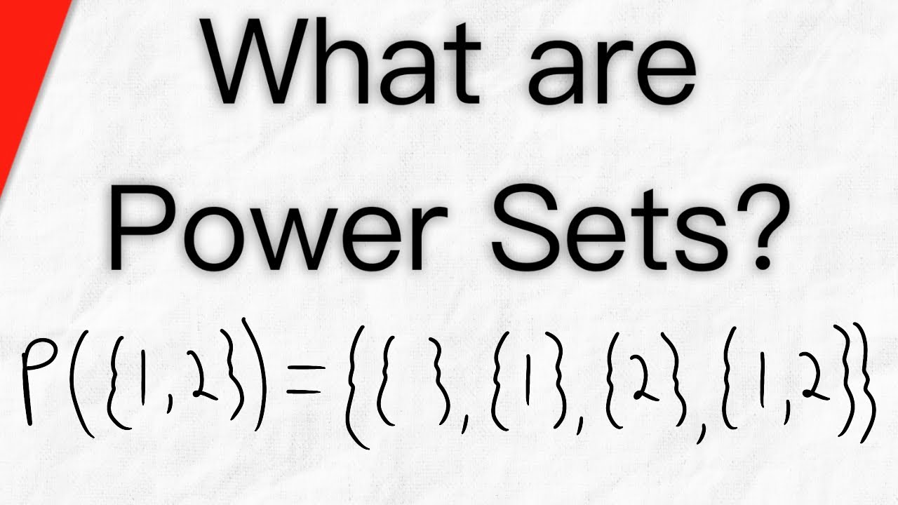 Understanding Power Sets in Set Theory 📚