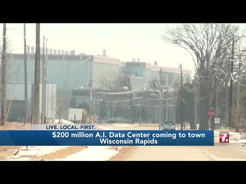 $200 million A.I. data center coming to #Wisconsin #Rapids