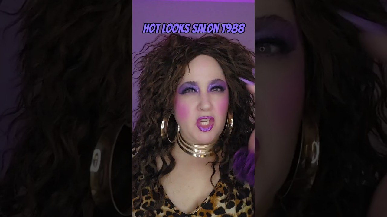 Hot Looks Salon 1988! 🕺 #80s #Hairstyle