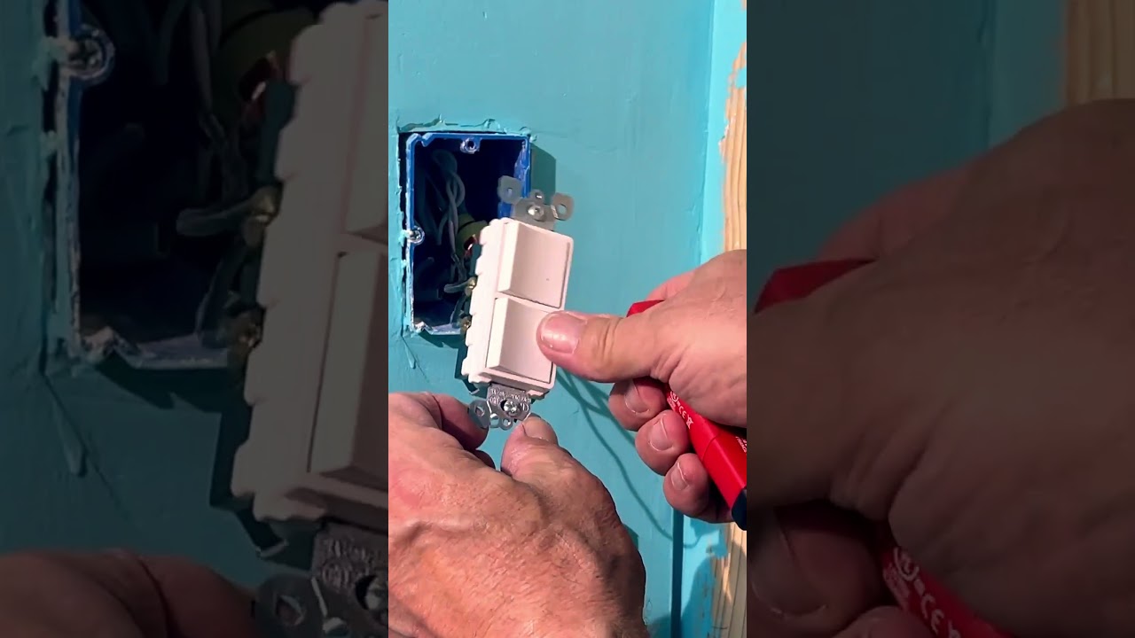 How to Wire a Double Light Switch in 60 Seconds
