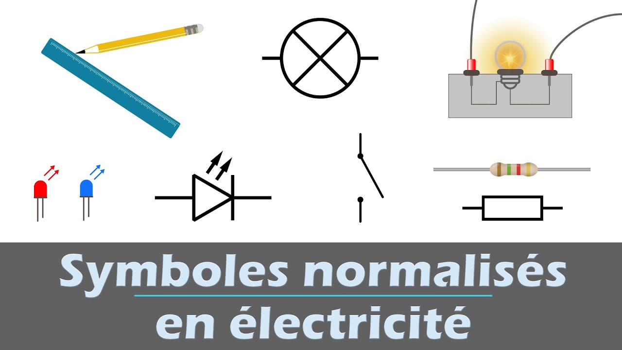 Symboles normalisés en électricité 💡
