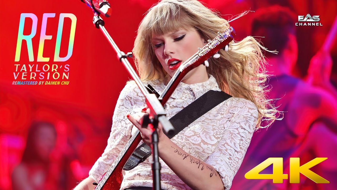 Experience Taylor Swift's 'Red (Taylor's Version)' in Stunning 4K HDR 🎥