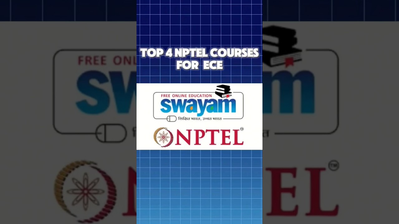 Top 4 NPTEL Courses for ECE Students 📚