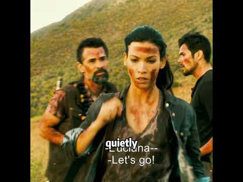 The man blended in with the zombie horde. #film #movie #usa