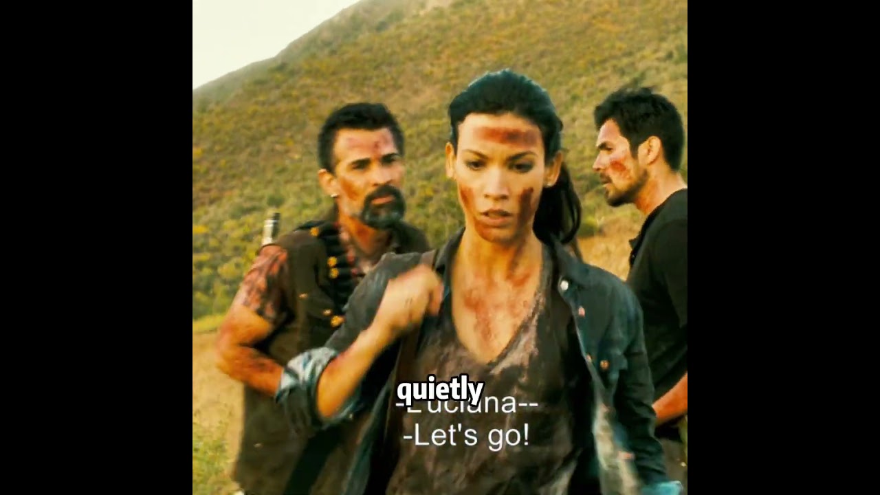 Man Blends with Zombie Horde in Film 🎬