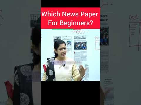 Which news paper best for upsc Preparation?#upsc #drtanujain #ias #upsc @Tathastuics