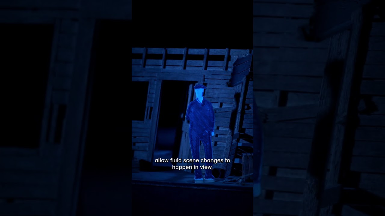 Haunting Set Design for #TheGrapesOfWrath 🎭