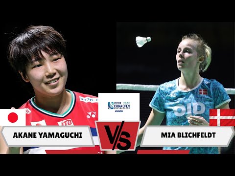 Akane Yamaguchi (JPN) VS Mia BLICHFELDT (DEN) | ICTOR China Open 2025 | Super 1000🔥