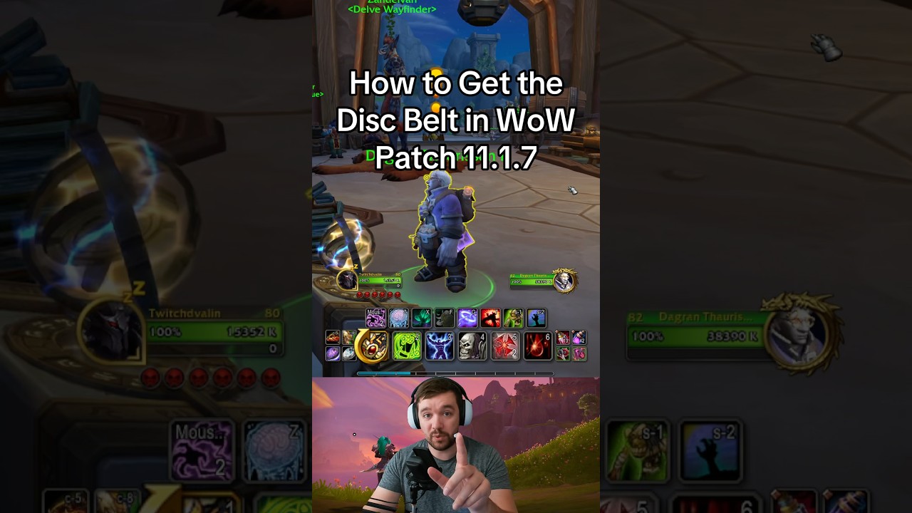 Get the Disc Belt in WoW Patch 11.1.7 🛡️