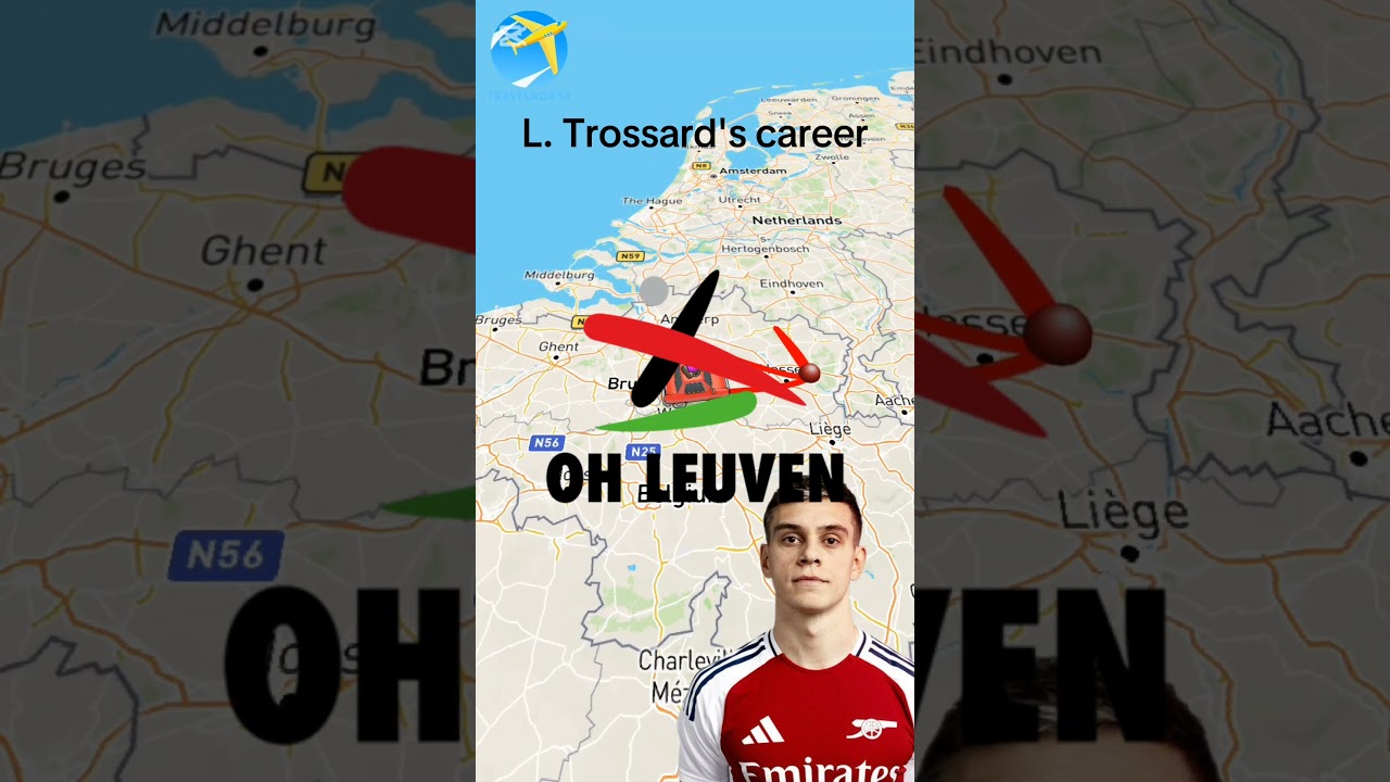 Leandro Trossard's Career Highlights 🇧🇪