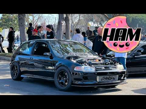 BIGGEST Golden Era Car Meet In NorCal !  BAY AREA HAM + Mexico 🏁