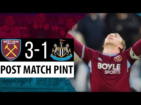 West Ham 3-1 Newcastle | Post Match Pint