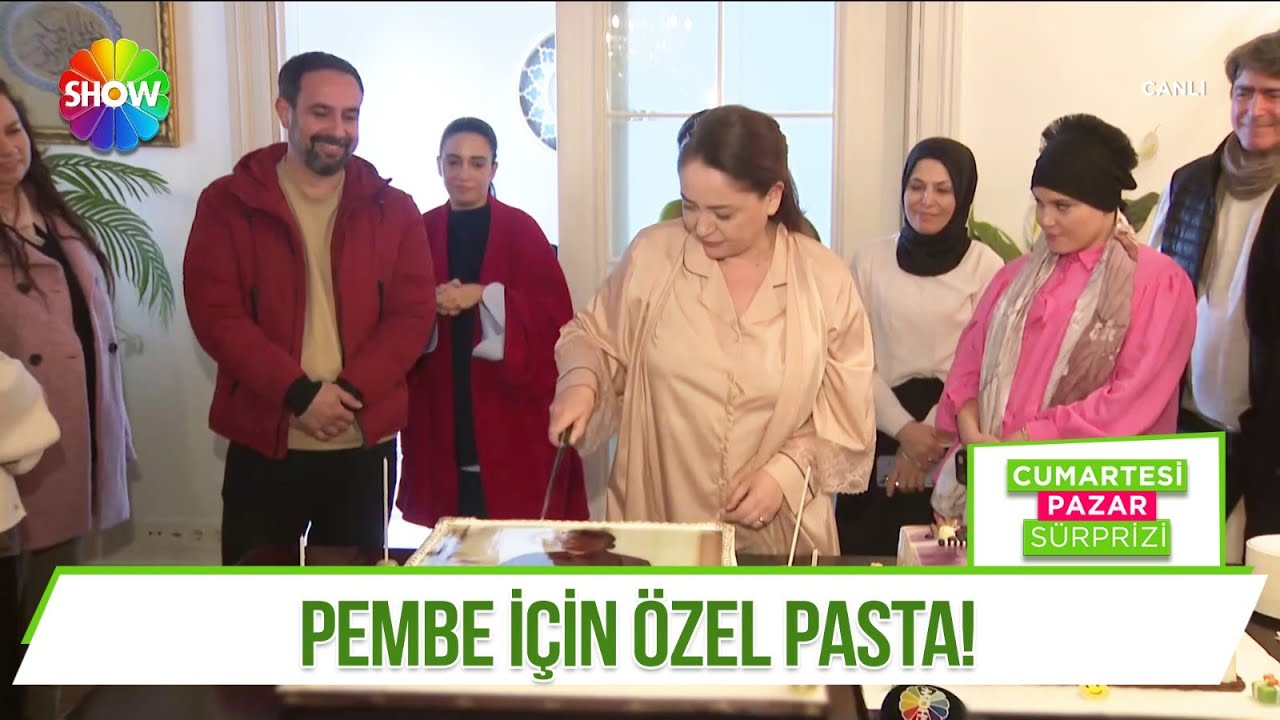 Kızılcık Şerbeti'nin Pembe'sine Pasta 🎂