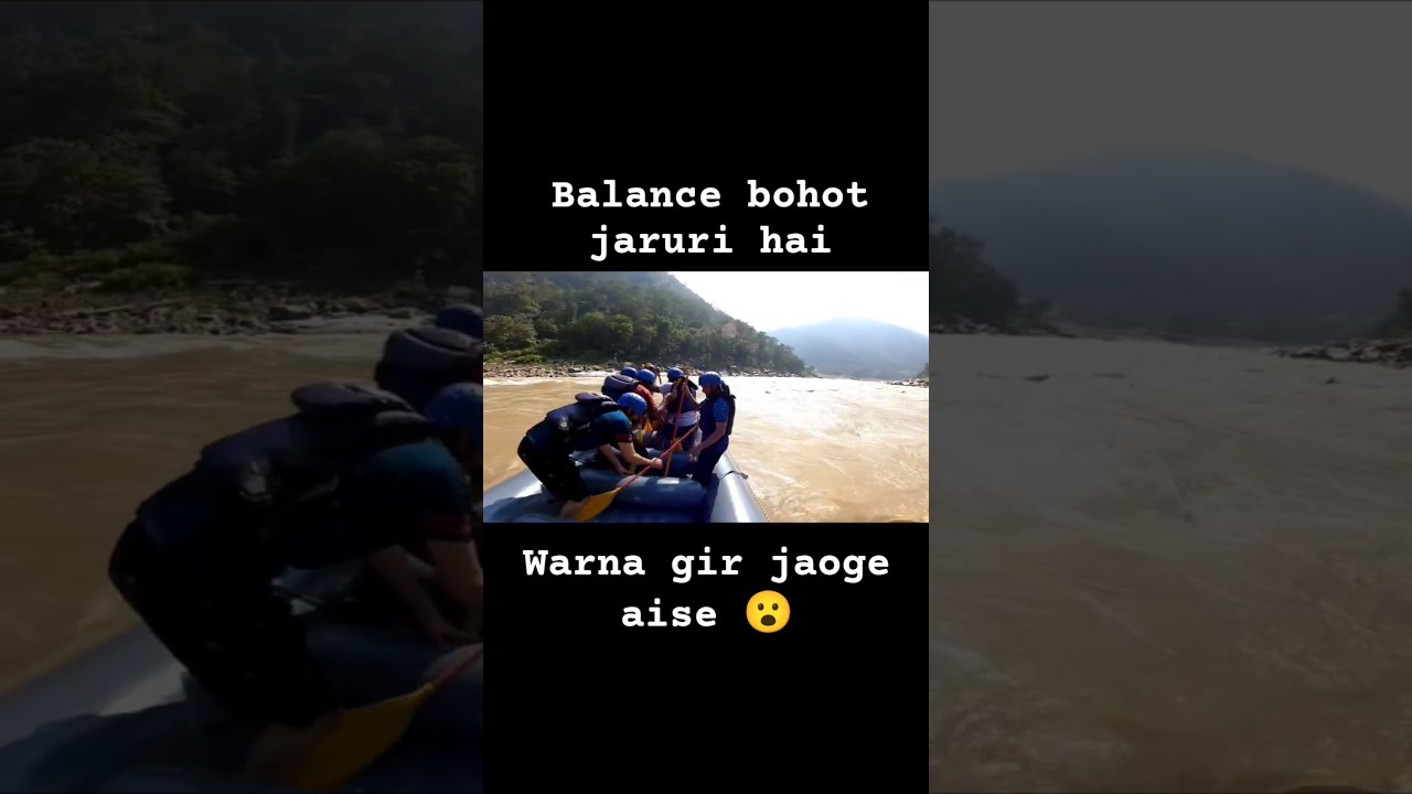 Thrilling Rafting Adventure at Har Har Gange π£