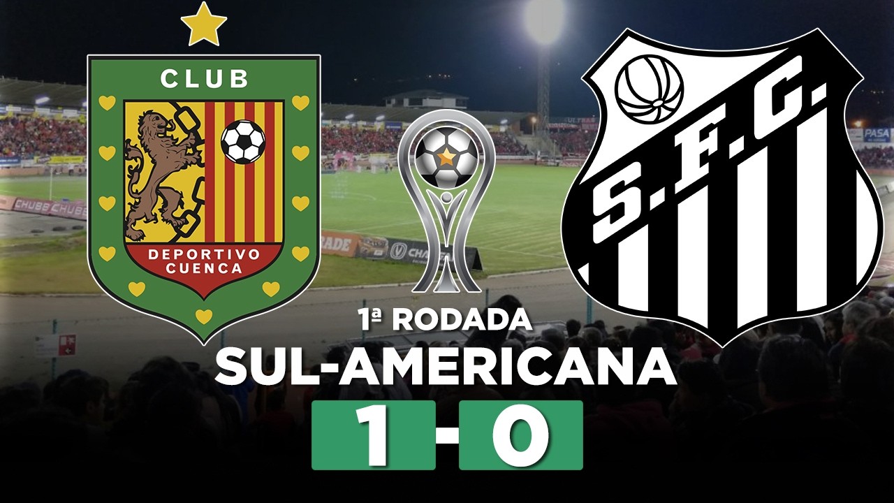 Santos sofre gol olímpico e perde para Cuenca ⚽