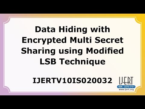 Data Hiding with Encrypted Multi Secret Sharing using Modified LSB Technique