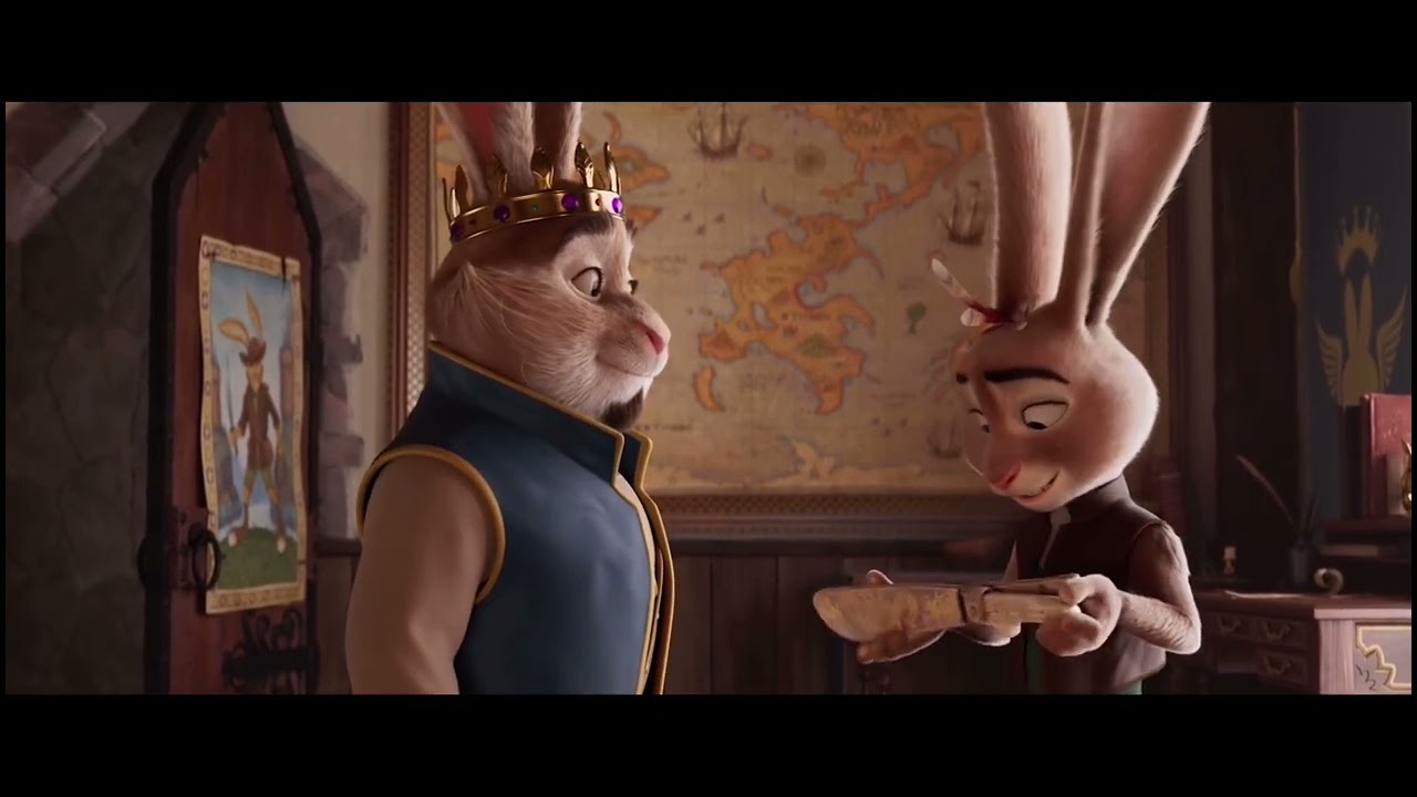 CHICKENHARE AND THE SECRET OF THE GROUNDHOG CHICKENHARE FLYING