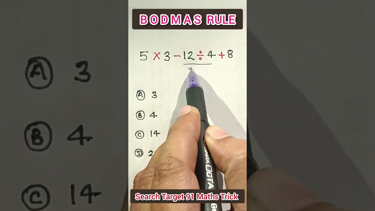Master BODMAS Rule for Quick Math Simplifications 🧮 | Essential Tricks for SSC Exams
