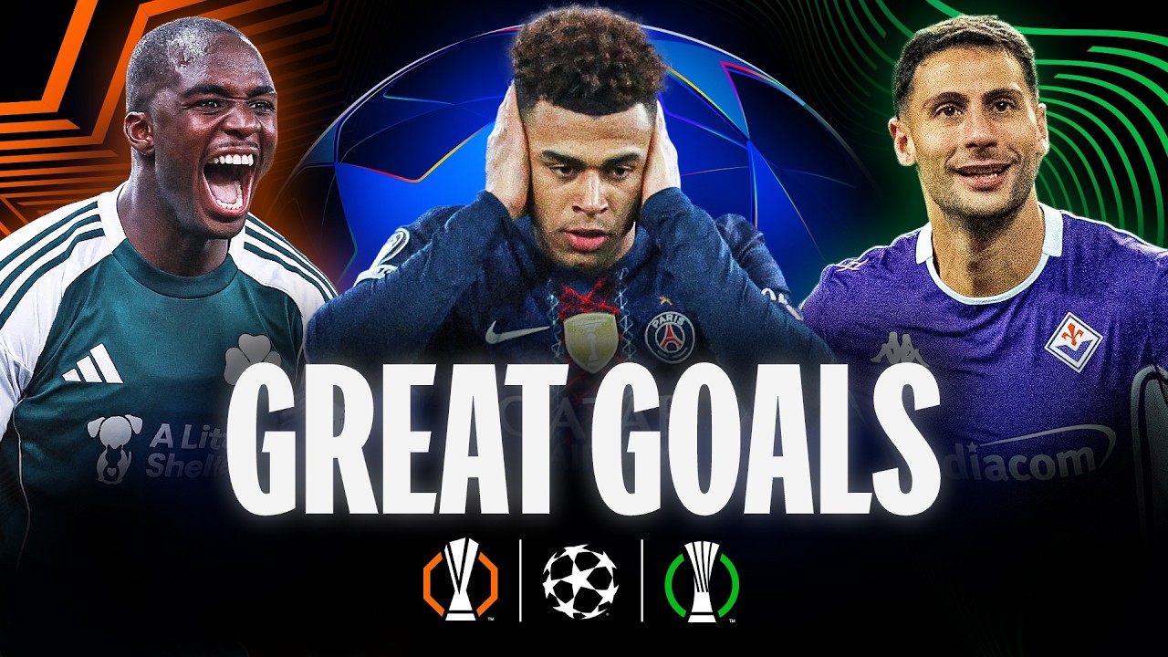 Top Goals from Knockout Play-Offs ⚽ | Champions, Europa & Conference League