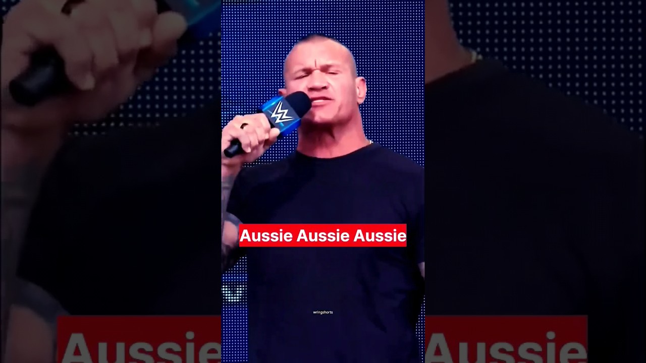 Aussie Cheers for Randy at WWE Elimination Chamber 🇦🇺