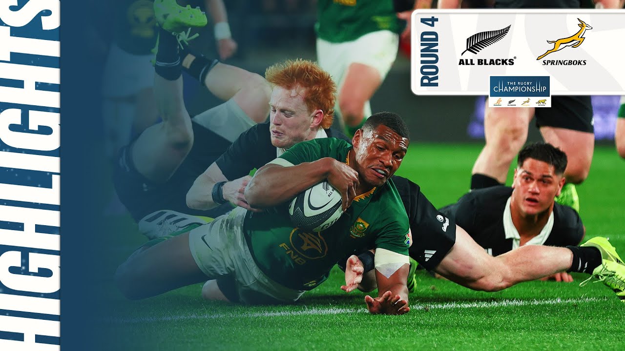 NZ vs South Africa | Rugby Championship 2025 Round 4