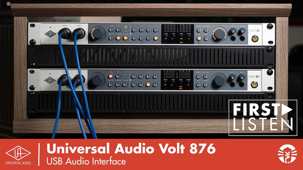 First Look: Universal Audio Volt 876 Audio Interface 🎚️
