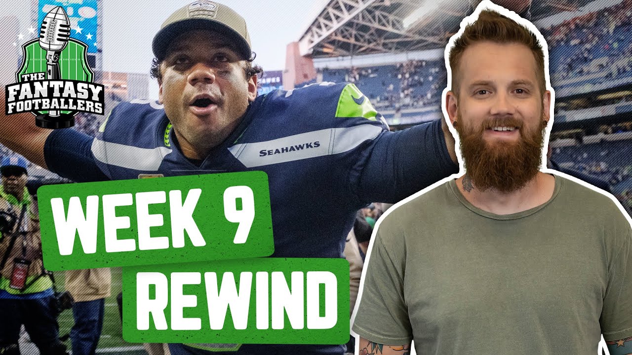 Fantasy Football 2019 - Week 9 Studs & Stinkers + Weekly Rewind, MUSCLE Wilson! - Ep. #810