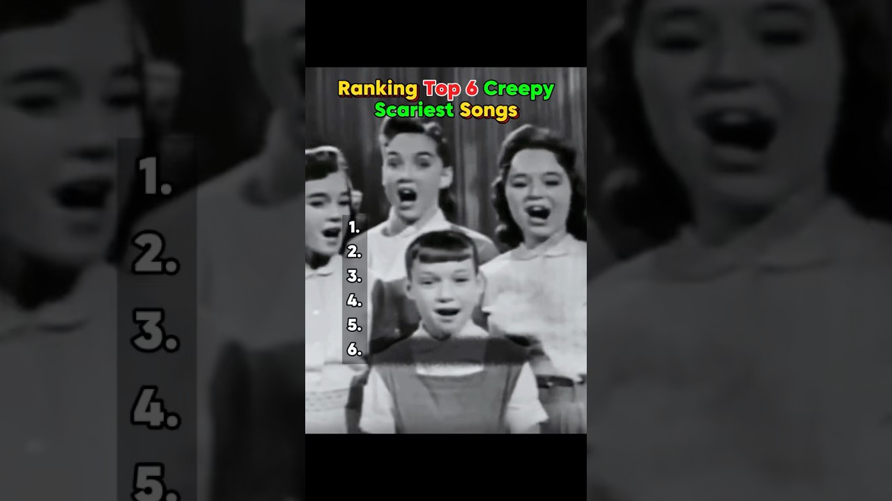 Top 6 Creepiest Scary Songs 🎵