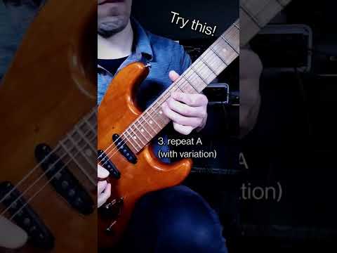 Make your improv sound like songs #guitar #guitarist #shorts #guitarlesson #guitarsolo
