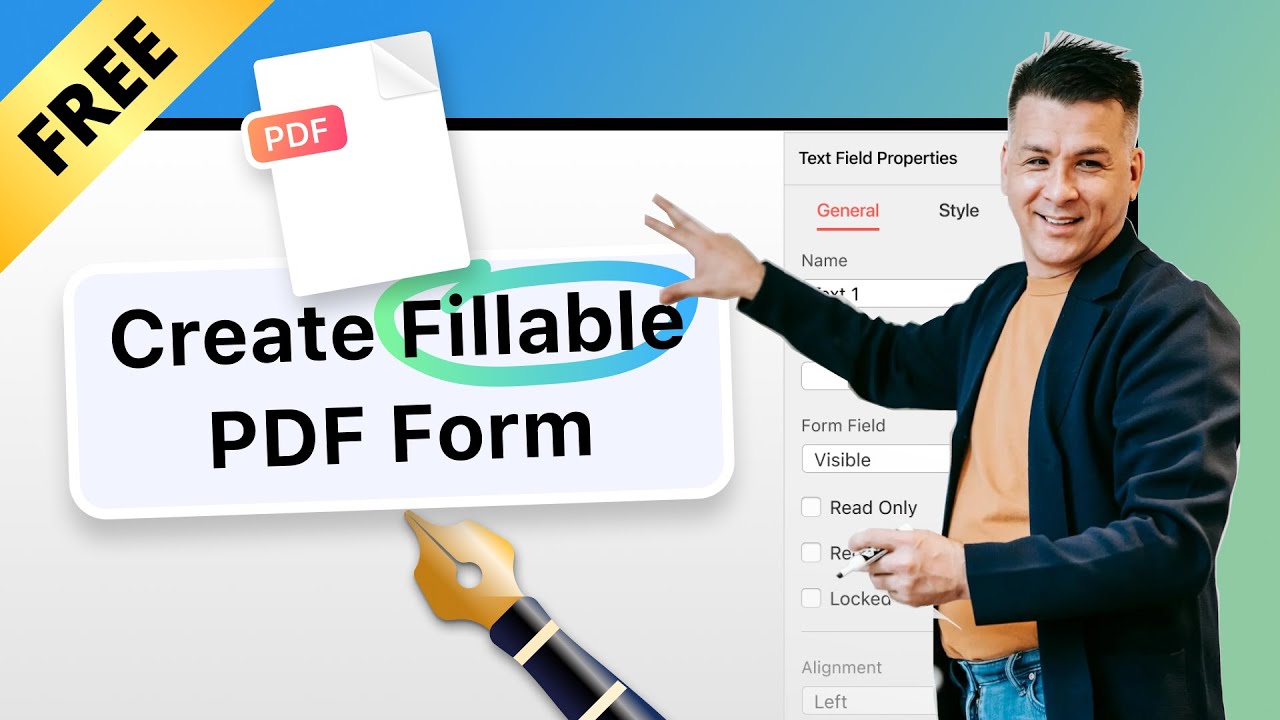 Create Fillable PDF Forms Easily for Free 🚀