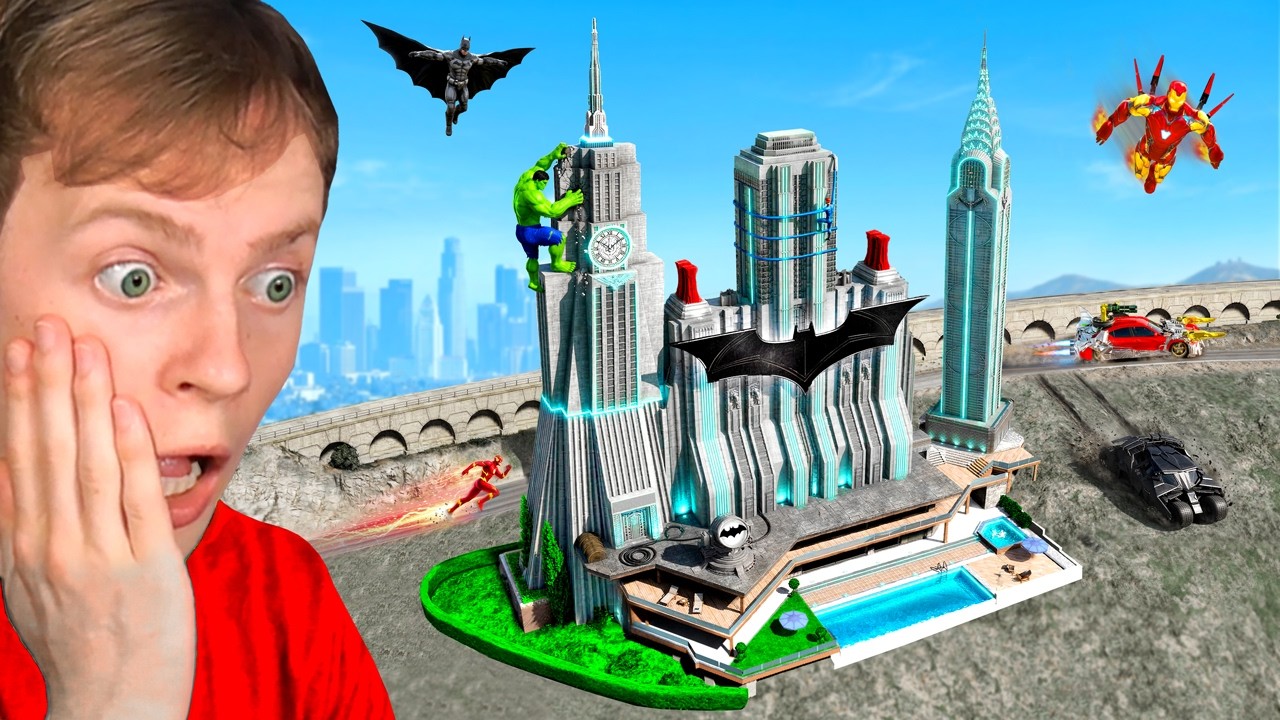 GTA 5: Franklin's House Turns into Superhero HQ! 🚀