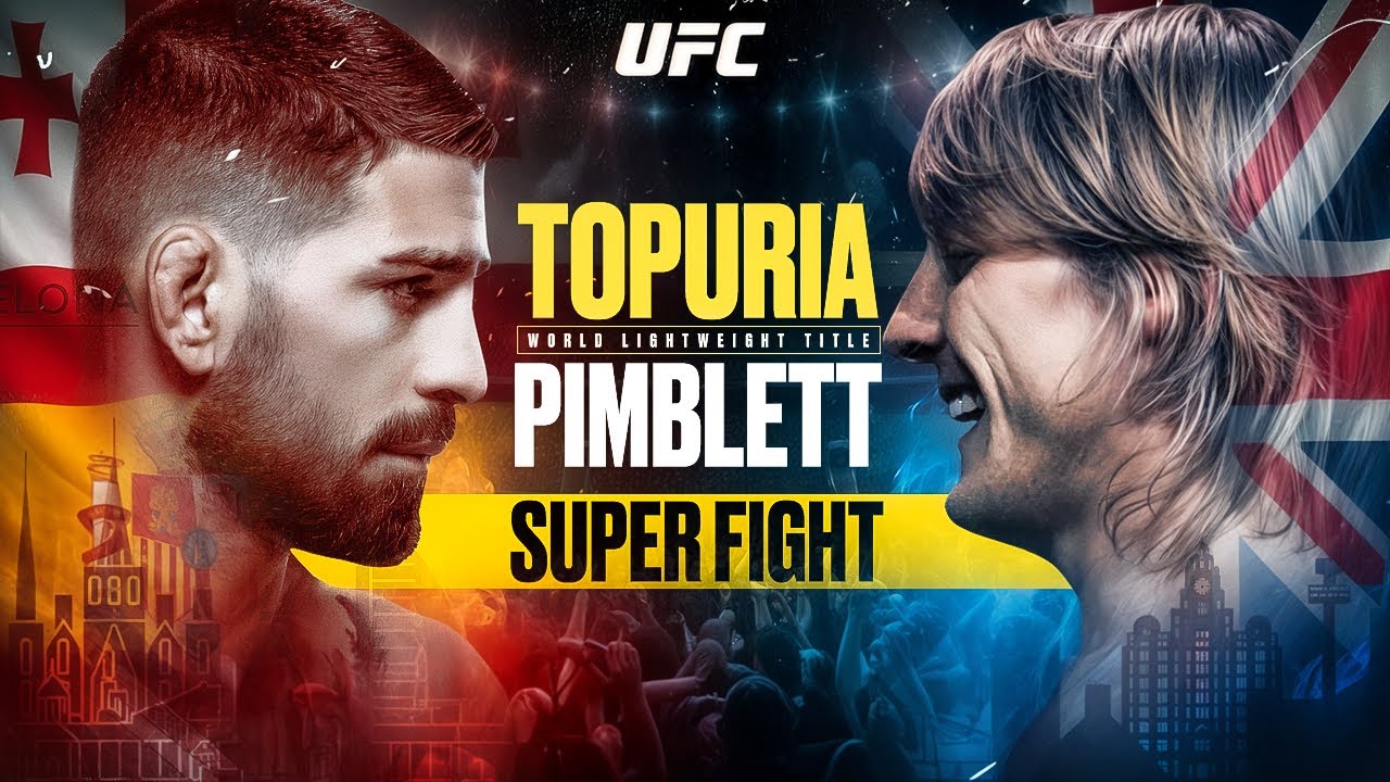 UFC 324: Topuria vs Pimblett - Intense Rivalry🔥