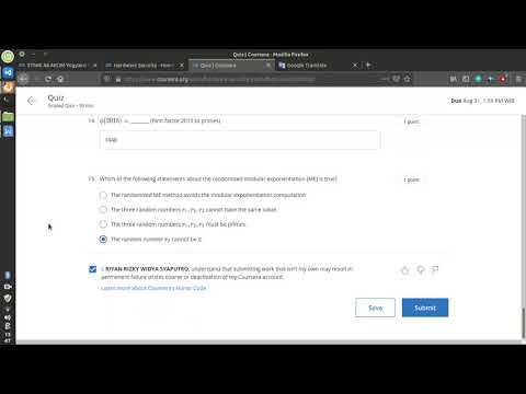 Coursera Hardware Security University Of Maryland Quiz Week 4 Answer