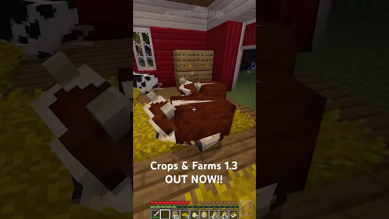Crops & Farms Add-On: Animals & Barns Update 🐮