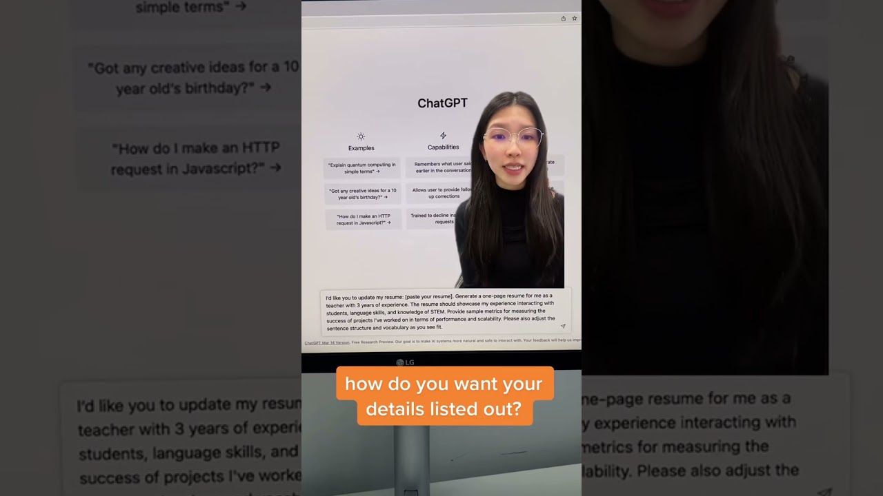 Enhance Your Resume with ChatGPT ✨